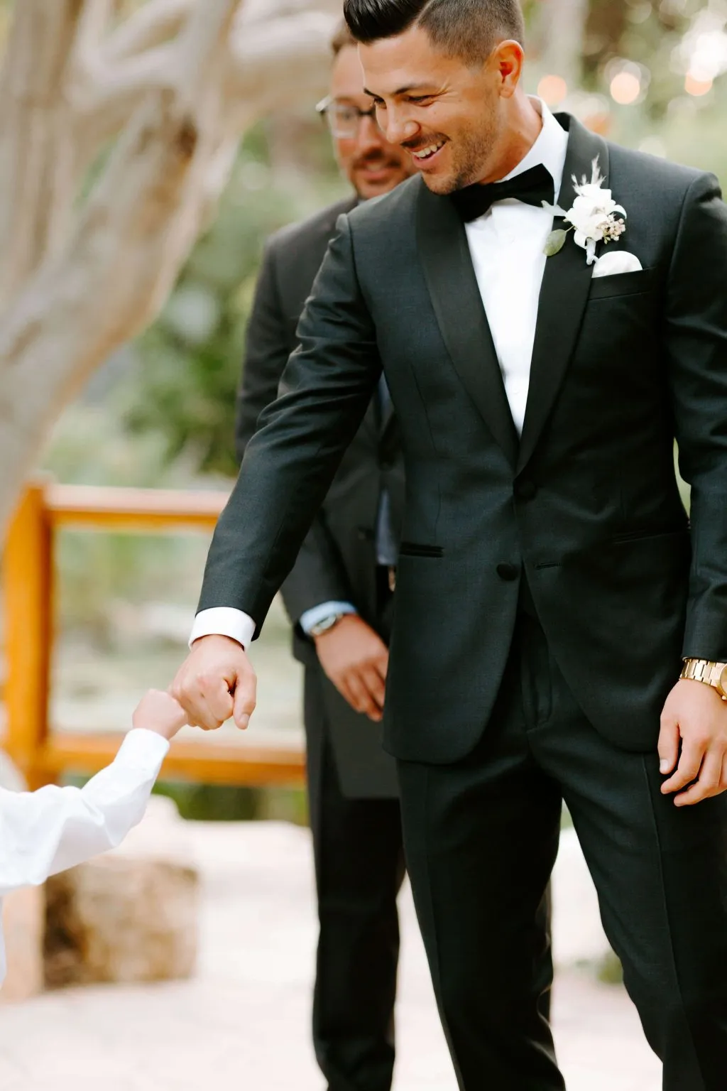 Wedding party portrait
